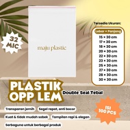 THICK GLUE OPP PLASTIC 15X30 17X30 18X30 20X30 22X30 23X30 25X30 27X30 28X30 30X30 Thick Plastic Bag