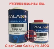 Clear coat GALAXY HS GX2800+Hard 2801 kemasan 15 Ltr Set