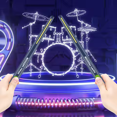 Electronic Virtual Air Drum Drumsticks Pedals Portable Smart Electronic Drum Set Professional Gift f
