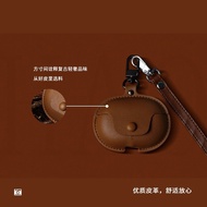 Suitable for SoundPeats Peat Air 3 DeluxeHS Earphone Case Plain Leather Peat air3 Earphone Protectiv