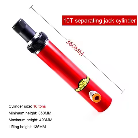 4/10T Separate Hydraulic Jack Manual Hydraulic Cylinder Separating Jacking Cylinder Vehicle Maintena