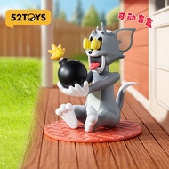 52TOYS TOM and JERRY Cat and Mouse Bad Bad TOM Movable Mystery Box Figure Toys Trendy Toys Ornaments