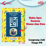 Custom Children's Iqro Book IQ-23A/ (Can Write Name and Photo) Colors and Black and White - Iqra Vol