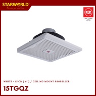 KDK 15TGQZ 15cm/6 Inch Ceiling Mount Type Ventilation Fan Exhaust Fan