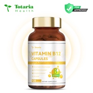 Totaria Vitamin B12 1500mcg Dietary Supplement for Energy Metabolism and Nervous System Health Suppo