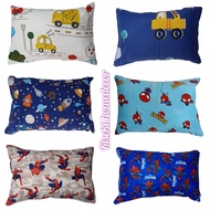 KATUN Cotton Toddler Head Pillowcase Size 35x50 cm with Spiderman, Astronaut, Car, Construction moti
