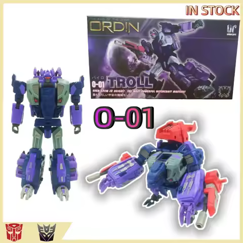 【IN STOCK】 Transformed Toys O-01 Original Product Unique Toys, One of The Members of Abominus, UT Bl