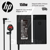 Original HP 150W Laptop Charger for Hp Victus 15 Pavilion Gaming Elitebook ZBook Studio Fury Power O