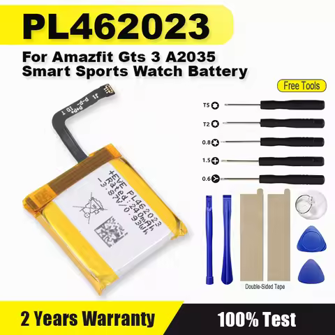 XDOU 240mAh PL462023 Polymer Li-Ion High Quality Battery Cell For Amazfit Gts 3 A2035 Smart Sports W