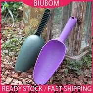 Soil Scoop High Durability Grip Comfortable Ergonomic Handle Scale Mark Design Wide Application Loosening Soil Plastic Potting Soil Scoop Garden Shovel Digging Tool Home Supplies