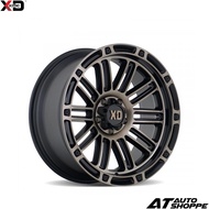 (1PCS) KMC XD846 SATIN BLACK/DARK TINT DEUSE  20X10 5X127 ET-18 SPORTRIMS SPORTRIM RIMS RIMS WHEELS WHEEL