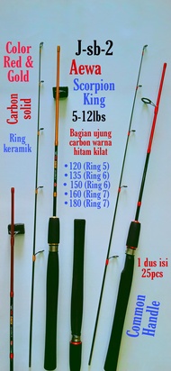 Joran Scorpion King Solid Carbon Lentur Kuat
