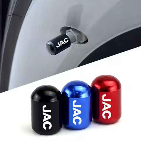 Car Tire Valve Caps Metal Wheel Tyre Stem Airtight Cover Accessories For JAC S2 J3 Board JS2 S3 J2 S