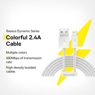 Baseus Dynamic Series 2.4A Fast Charging Data Cable USB to IP cable charge for i12 13 Pro max mini