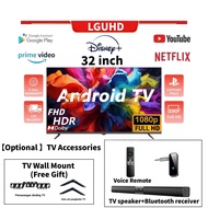 LGUHD 32inch 43Inch Smart TV Bezel-less Android 14.0 YouTube Netflix Certified LED TV 32"43" 4K FHD