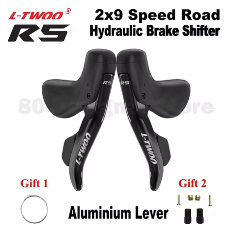 LTWOO R5 Road Bike Hydraulic Disc Brake Shifter Levers 2x9S Speed Hydraulic Brake Shifters Road Bike