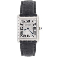 Cartier Cartier Tank Series Rear Diamond 34.8 * 27.5MM Quartz Watch Women's Watch