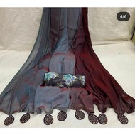 Beautiful chiffon saree