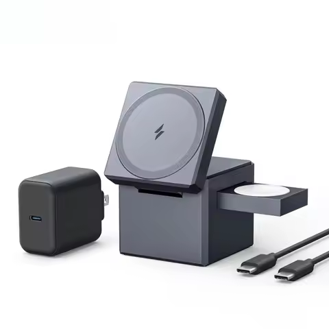 Suitable for Anker 3-in-1 wireless charger base magnetic force cube magnetic suction suitable for Y1