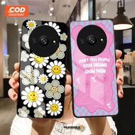 A193 SOFTCASE GLOSSY Glass AESTHETIC Text CUTE CUTE XIAOMI REDMI A3 ALL TYPE - Include In Notes/CHAT ADMIN