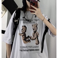 OVERSIZE ANIME M444 UNISEX Loose-Sleeve T-SHIRT, Loose-Sleeve T-SHIRT [ AH ]