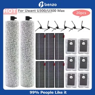 For uwant U300 sweeping robot accessories roller brush cover dust box filter side brush mop dust bag