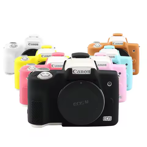 M50 Silicone Armor Skin Case Body Cover Protector for Canon EOS M50 Mark II EOS M 50 II Digital Came