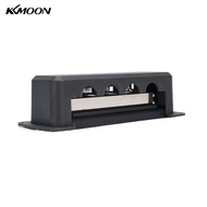 KKmoon แบตเตอรี่ Busbar Terminal Block 300V DC 600A Power Distribution Block ฐานสารหน่วงไฟสำหรับรถยน