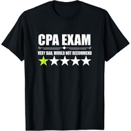 Cpa Exam Very Bad Would Not Recommend Accountant Bookkeeper   T-Shirt