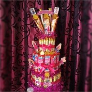 SNACK TOWER ULANG TAHUN / KUE ULANG TAHUN SNACK / HADIAH / MURAH