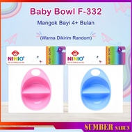 Ninio Baby Bowl F-332 Baby Bowl 4+ Months - Baby Food Container for MPASI
