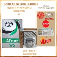 TOYOTA ATF WS Auto Gear oil (4L) (TOYOTA VIOS/ ALTIS/ CAMRY) #toyota gear oil