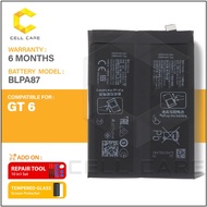 Battery For Realme Gt 6 Blpa87 (2900Mah*2)