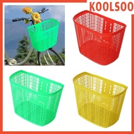 [Koolsoo] Bike Basket Front Basket Bike Accessories Bike Pannier Pet Carrier Storage Basket Picnic Folding Bike Riding