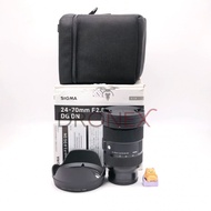 99% new Sigma 24-70mm f/2.8