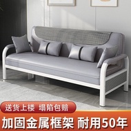 S-T➰Sofa Bed Dual-Purpose Foldable Multifunctional Sofa Household Rental Room Small Apartment Single Double Sofa Bed Eco