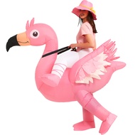 Halloween Costume Adult Funny Funny Cartoon Animal Mount Flamingo Props Costume Flamingo Inflatable 
