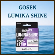 GOSEN Anser Lumina Shine 200m, 0.3号, Pearl