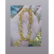 999 gold plated bracelet