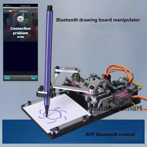 New APP Control Drawbot Robot MG90S Manipulator XY Pollter Artboard Drawing Machine For Arduino Robo
