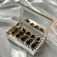 [FF] Brand New Golden Tube Lipstick Sample Five-Piece Set 1.5g * 5 Christmas Limited Edition 999#丝绒7