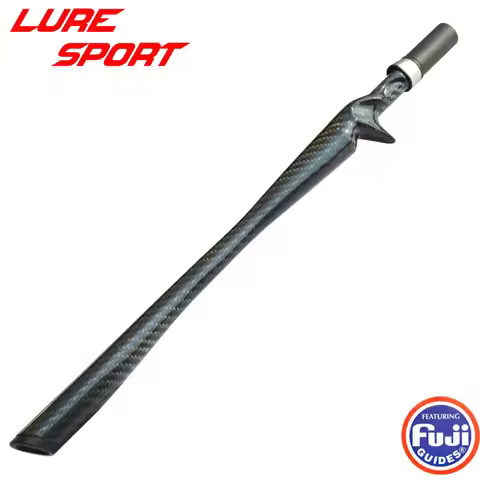 LureSport 3K woven Carbon Unibody 44cm 41cm Cast Reel Seat Grip handle Triangular Butt FUJI KDPS16 R