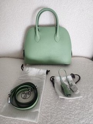 Hermès Bolide 25 Vert Criquet