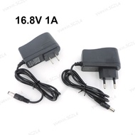 16.8V 1A 1000MA Lithium li-ion Battery AC DC Wall adapter Charger for Screwdriver 14.4V 4Series 1865