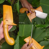 Golok Cincang Petok Cepot Baja Per Alat Kupas Kelapa