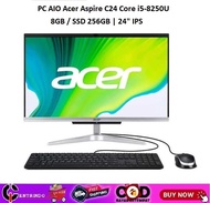 PC All In One / PC AIO Acer Aspire C24 Core i5-8250U | 8GB / SSD 256GB | 24" IPS