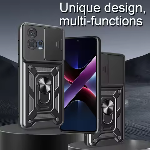 Camera Protect Armor Back Cover For Motorola Mote Edge 30 Fusion 5G Case Slide Shockproof Armor Case