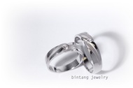Cincin kawin emas putih 27 / cincin couple / wedding ring