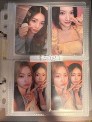 h2h小卡 yuah jiwoo juun ian cp卡  Stella ian ana 團卡