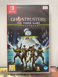 《居家抗疫必備》（中古二手）Switch NS遊戲 捉鬼敢死隊 魔鬼剋星 高清重製版 GHOST BUSTERS / Ghostbusters The Video Game Remastered 港版中英日文版